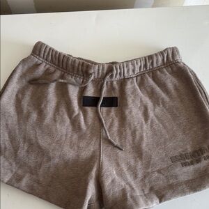 Essentials Fear of God Brown Shorts size 12 youth